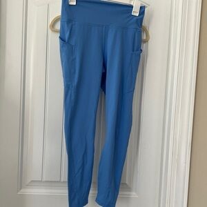Fabletics PureLuxe Sky Blue Leggings, M